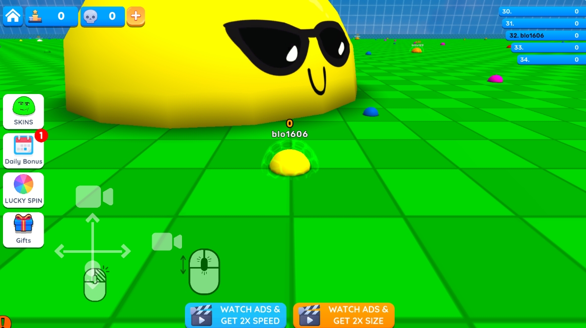 Eat Blobs Simulator Large Blob Screenshot 2